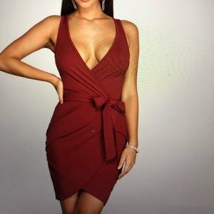 Red Windsor cocktail dress
